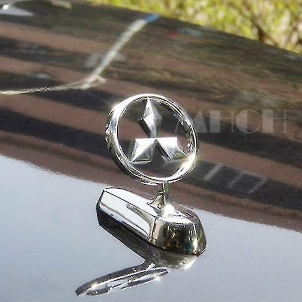 Korkea laatu Vintage Universal 3d Mitsubishi Car Logo Emblem Badge Etukansi Konepelti Metalli Huppu Tarra