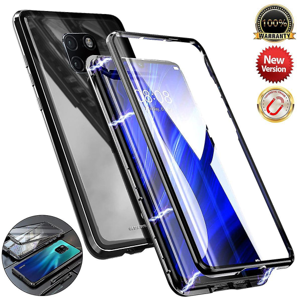 Magnetic Adsorption Double-sided Tempered Glass Case Compatible Huawei P30