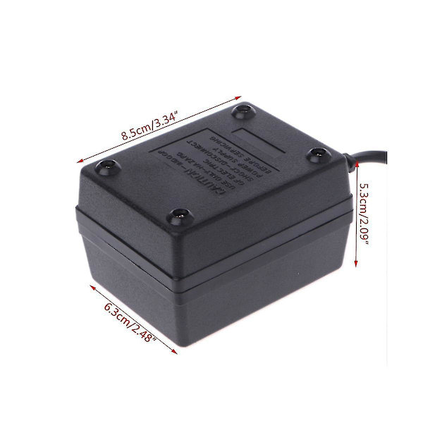 200w AC 220v til 110v Reduser Transformator Konverter Reise Strøm Eu Plugg Adapter
