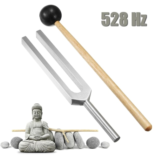 528hz Chakra Hammer Ball Diagnostisk Øret Tuning Fork Sensorisk Tuning Fork Lyd