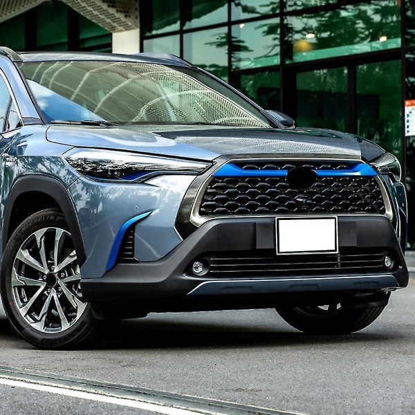 For 2020 2021 Øvre Midtre Grill Grill Listverk Striper Deksel Trim Bil Styling