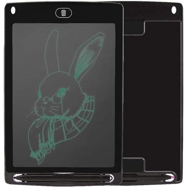 LCD-kirjoitustaulutietokone, 8,5 tuuman digitaalinen piirustuslehtiö Paperiton muistitaulu Kannettava kestävä Doodle-taulutaulu lapsille ja aikuisille