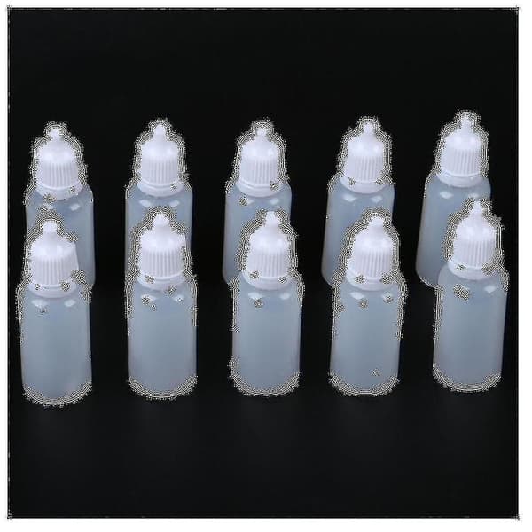 10 st plastflaska droppflaska 15 ml