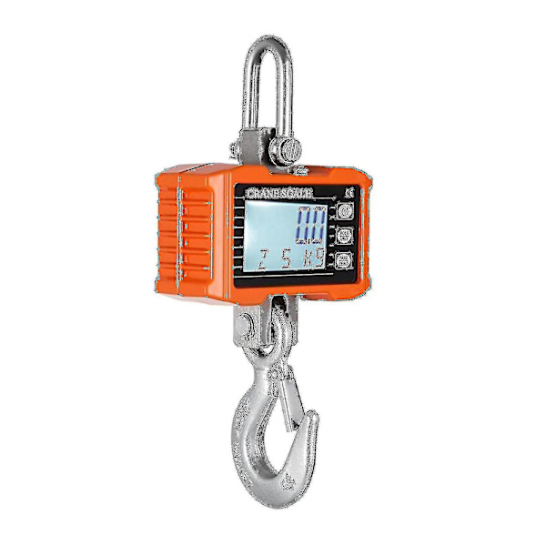 Digital hængevægt 1000kg/ 2204lbs bærbar heavy duty kranvægt
