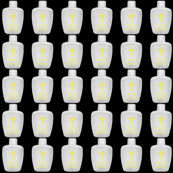 25 st 60 ml Heligt Vattenflaskor Plast Heligt Vattenbehållare Heligt Vatten Tom