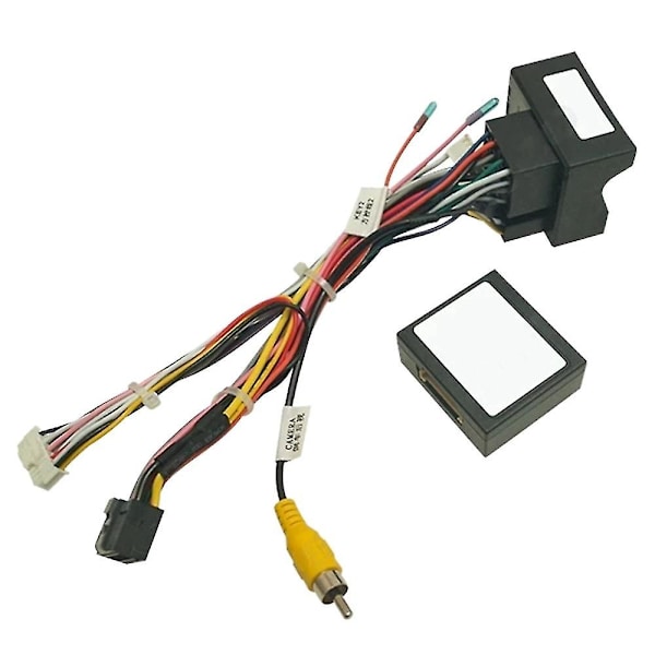 Bil 16pin Android Audio Power Harness Med Canbus Box Til Je