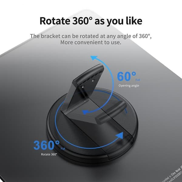 K3 Retractable Tablet Holder Stand Aluminiumlegering 360 Rotatable Extendable Tablet Table Kickstand