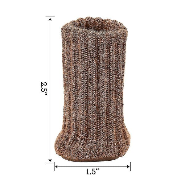 24 st Stolskydd i Hög Elastiskt Material, Möbelskydd, Halksäkra Stolskydd