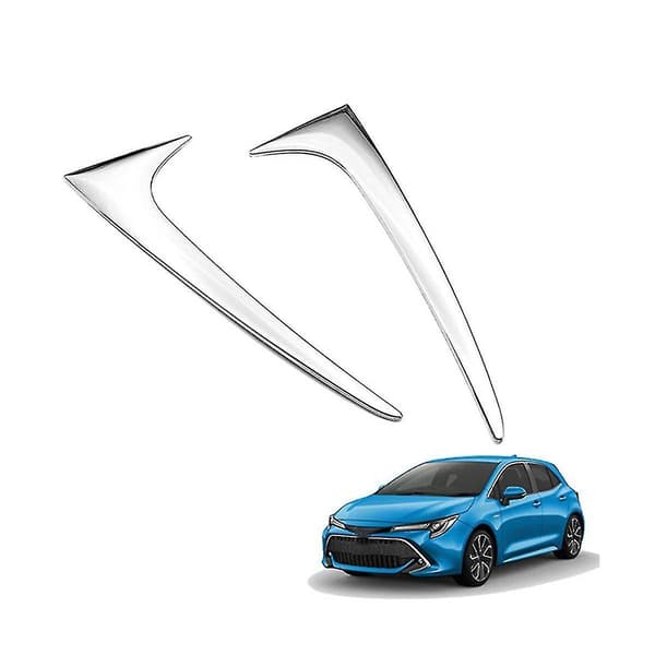 Bil Chrome Bakre Heckspoiler Vindu Side Triangle Dekorasjon Deksel For E210 2019-2020 Hatchback