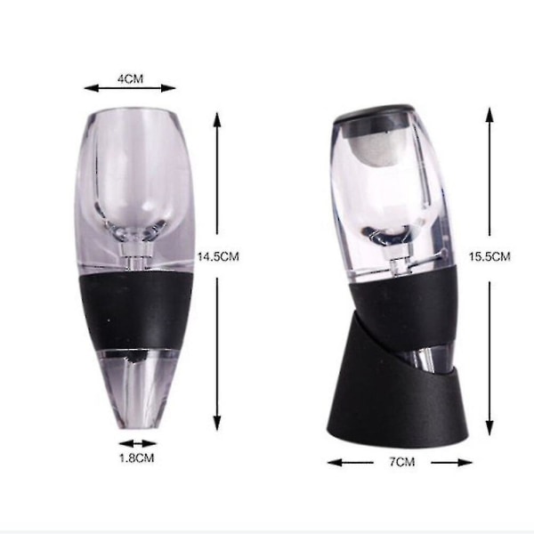 Vinaerator, rödvindekanter med bas, presentset för jul, nyårsfest, present till vinälskare