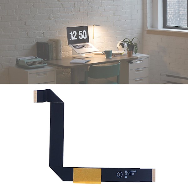 Holdbar Touchpad Kabel 593-1604-b Til Macbook Air 13.3\" A1466 Tilbehør
