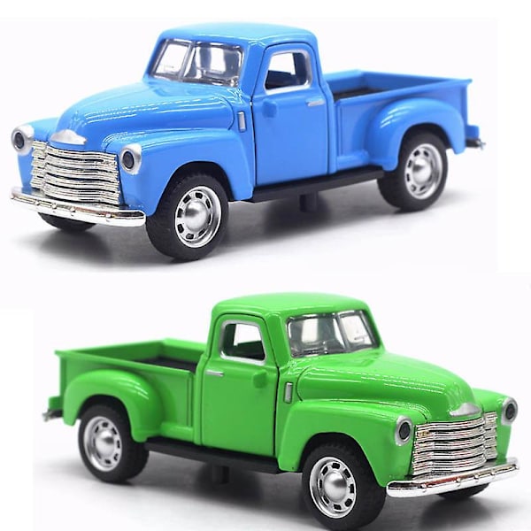Pickups-kuorma-auton malli 1:32 mittakaavassa, vetävä takaisin, metalliseosvalettu ja leluauto, joululahjakokoelma, leluauto pojille ja lapsille Y110