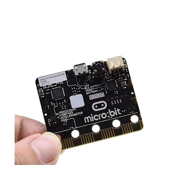 BBC micro:bit V2.2 Ble5.0 Utviklerkort Grafisk- Programmerbar Python- Nordic- Nrf52833 Prosessor F