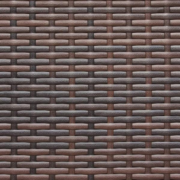 70m Vicker Reparationskit Brun Gradient Vicker Material för DIY Stol Soffa Korg