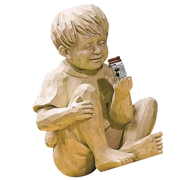 Harpiksstatue Hagedekor Hjemtilbehør Multifunksjonell Hjemmedekal