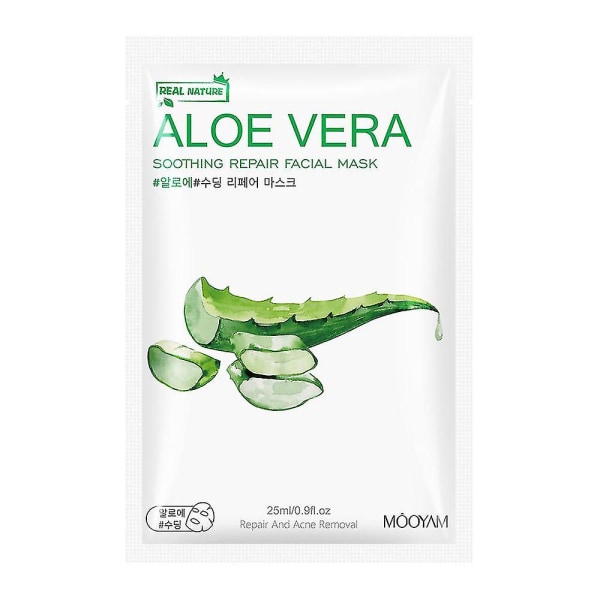 Renekton Granatäpple Citron Aloe Vera Mask Frukt Botanisk Lugnande Återfuktande Olive Rose Seaweed Mask 1