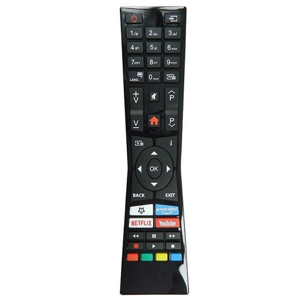 RM-C3337 Ergonomisk designet fjernkontroll for TV, erstatning for JVC RMC3337 RCA243100P TV