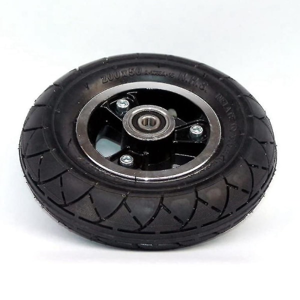 200x50 elektrisk skoterhjul 8 tums skoterhjul med massivt däck--