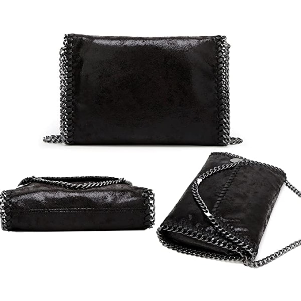 Damehåndtasker, elegante skuldertasker, messenger tasker Silver