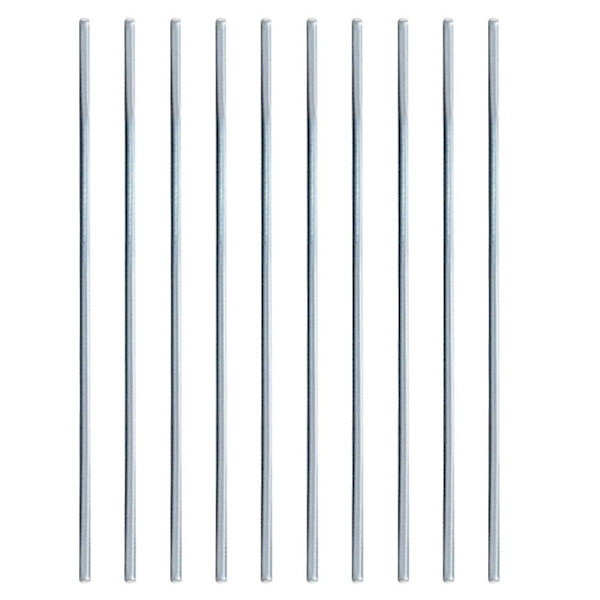 10 stk. Flux-kernede stænger Aluminium svejsetråd Praktisk metal
