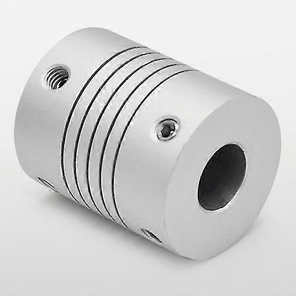 6mm til 8mm Akselkobling 25mm Længde 18mm Diameter Kobling Aluminium Legering Ledforbindelse til 3D P