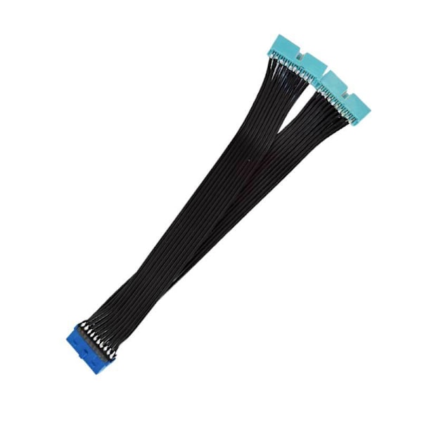 USB3.0 19P et punkt to computer bundkort kabel 15cm USB3.0 20P en til to