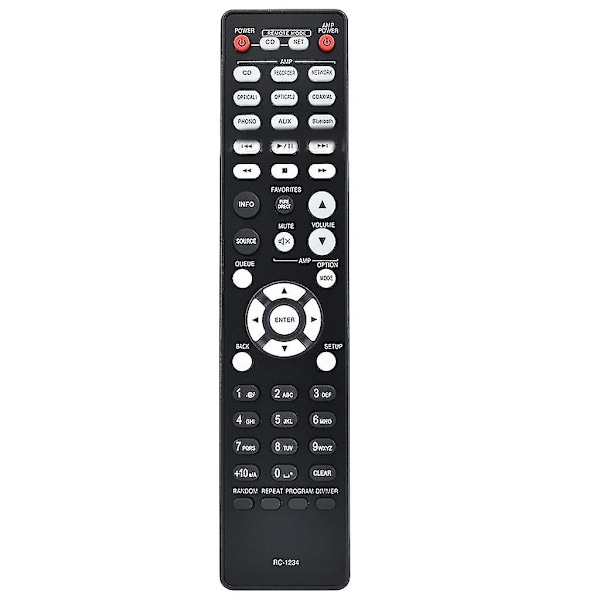 Denon PMA-600NE DCD-600NE vahvistimen kaukosäädin RC-1234 korvaava