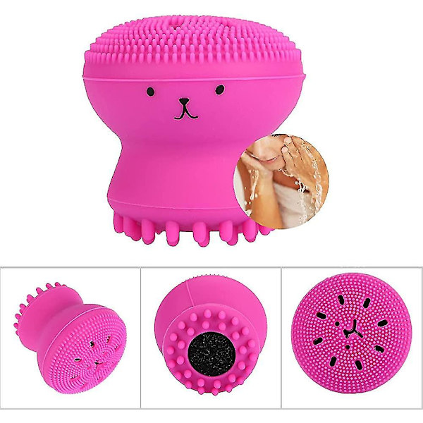 Beauty Tool Jellyfish Silicon Brush, silikon skjønnhet Jellyfish Pore Cleansing