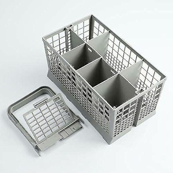 Universell bestickkorg för diskmaskin, bärbar bestickkorg, silverbestick, bordsbestick, K-sked