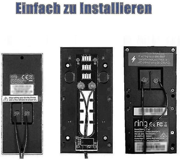 Strømadapter for Nest Hello Videodørklokke, Videodørklokke