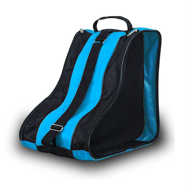 Sports Bagbag Voksen Rulleskøyte Bag Blå Isskøyte Ishockey Bag Skistøvle Bag Med Justerbar Rem Isskøyte Bag Bag For Ishockeysko For Menn