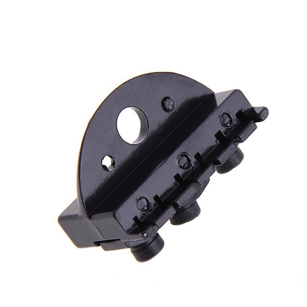 1 sett 6 strenger sadel headless gitarbro hale svart for elektrisk gitar deler erstatning