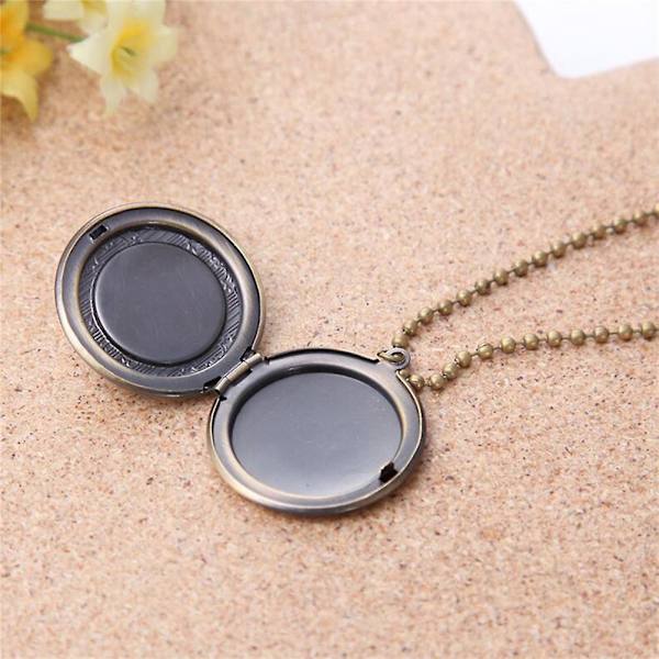 Choker Halskæde Kvinder Personlig Locket Vedhæng Foto Locket Halskæde Hukommelse Locket Halskæde