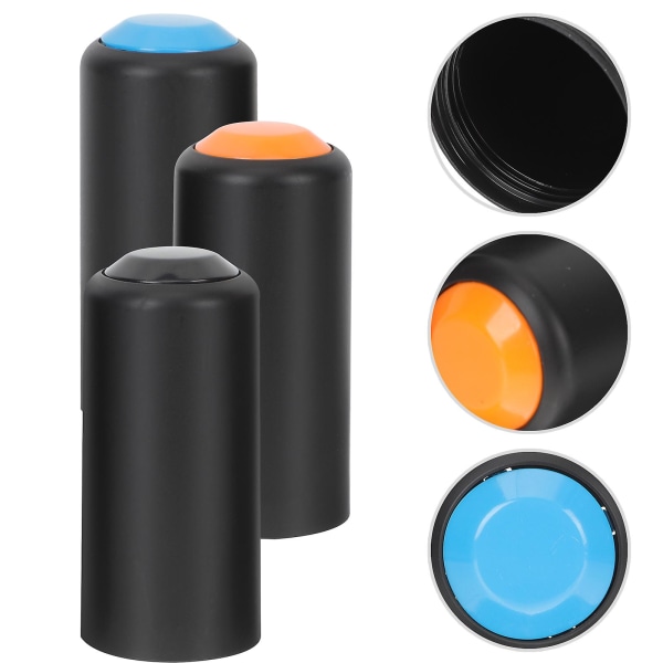 3 st Mikrofonbatterilock Mic Batteriskruv på lock Comp