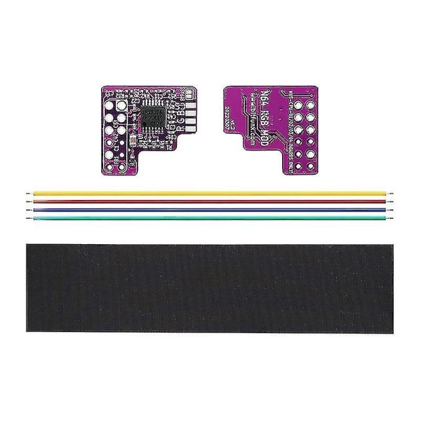 Rgb Mod Chip for N64 Ntsc spillkonsoll erstatning Ths7374 forsterker for N64 Ntsc til Rgb utgang modul spill tilbehør