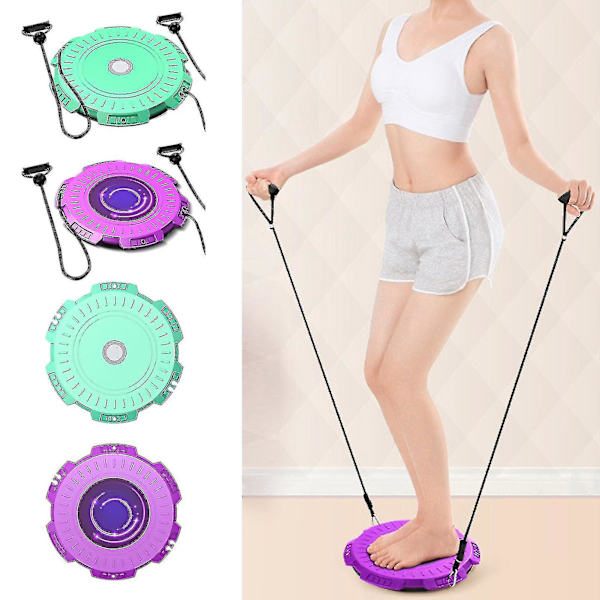 Pp Midja Rotationsbricka Halksäker Stor Bas Integrerad Design Rotationsbricka För Fitness
