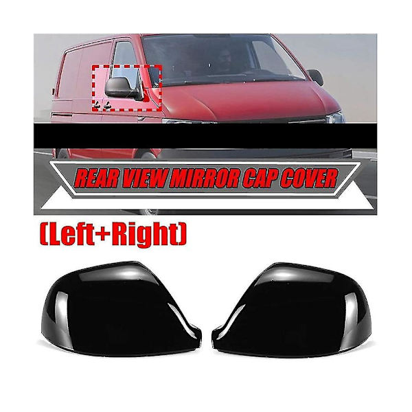 Auton kirkkaan musta sivupeilin peitepeilipeite suoraan Transporter T5 T5.1 2010-20