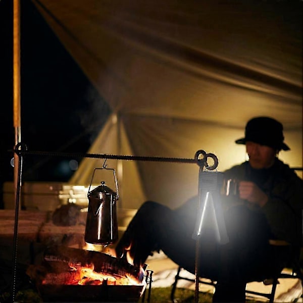 2025 Uppgraderad Gymlampa för Posering, 7-nivåers Dimbar LED Arbetslampa, Magnetisk & Hängande Krok Campingficklampa, USB-C Uppladdningsbar
