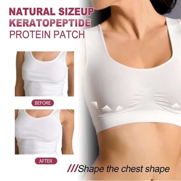 Brystforstørrelsesplaster Keratopeptid Protein Brystforstørrelse opstrammende pude Naturlig brystforstørrende puder Brystopstrammende