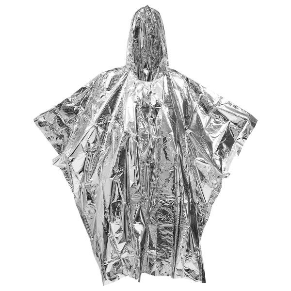 1 st vuxen regnponcho praktisk regnkläder vattentät regnrock utomhus regnskydd