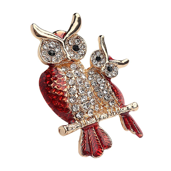 Brosje Legering Dyr Brystpin Rhinestone Brystpin Krystall Kvinne