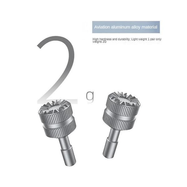 1 par RC-controller erstatnings tommelfinger rocker joystick reservedel til Mini 3 Pro tilbehør, titanium B