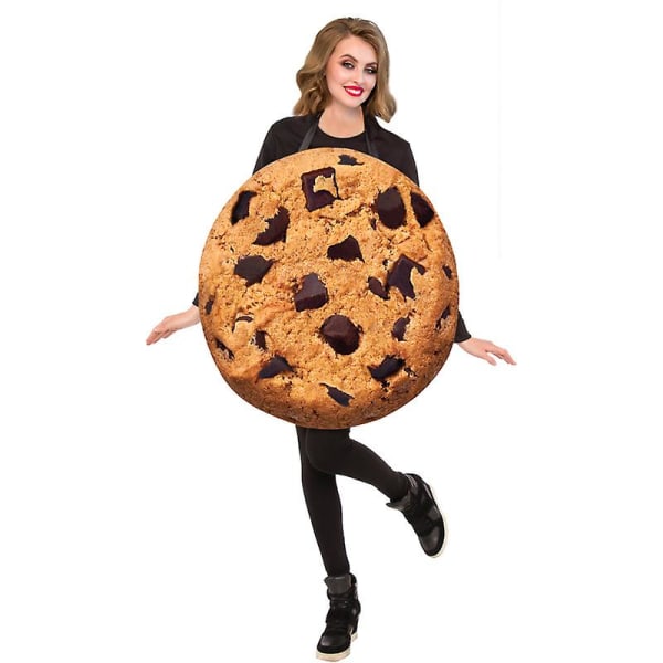 Kostume Bold Cookie Kostume Tilbehør Creative Chocolate Chip Costume Cosplay Party Prop