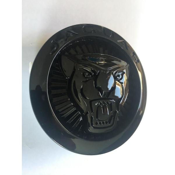 Jaguar Grille Badge - Black 85mm