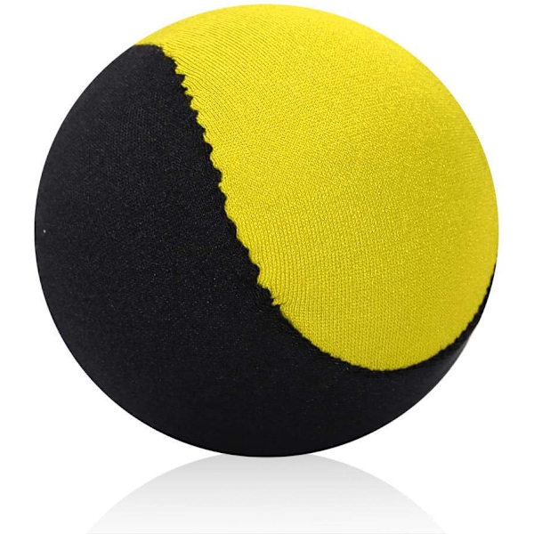 Udendørs svømmepøls strandbold sportspil bold legetøj (2 stk.) yellow with black
