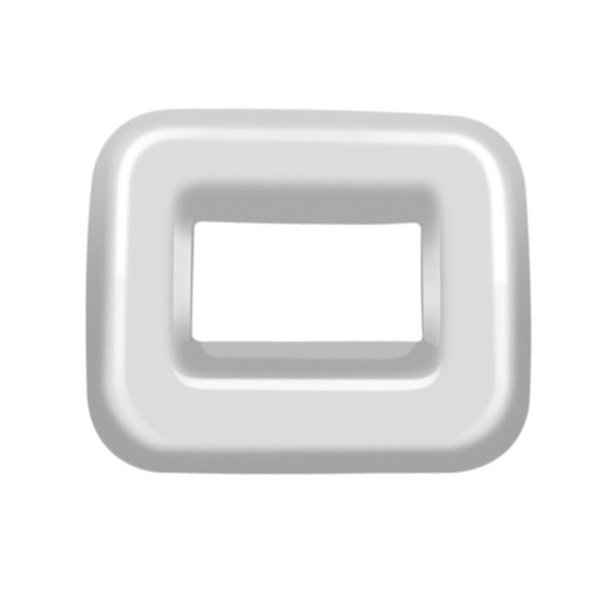 For Sienta 2023 2023 Bil Bak USB Utstyre Lading Port Beskyttende Deksel Ramme Panel Sølv Rhd