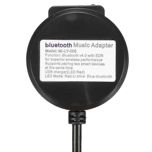 Bil Stereo Aux Ljudadapter Bluetooth Kabel Passar för - Falcon Territory