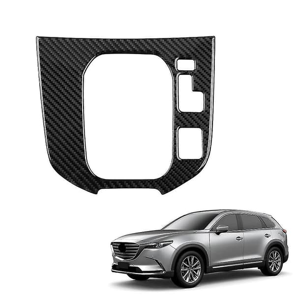 Auto Carbon Fiber Central Gear Panel Control Panel Decal Bilindretning Til -9 Cx9 2016-