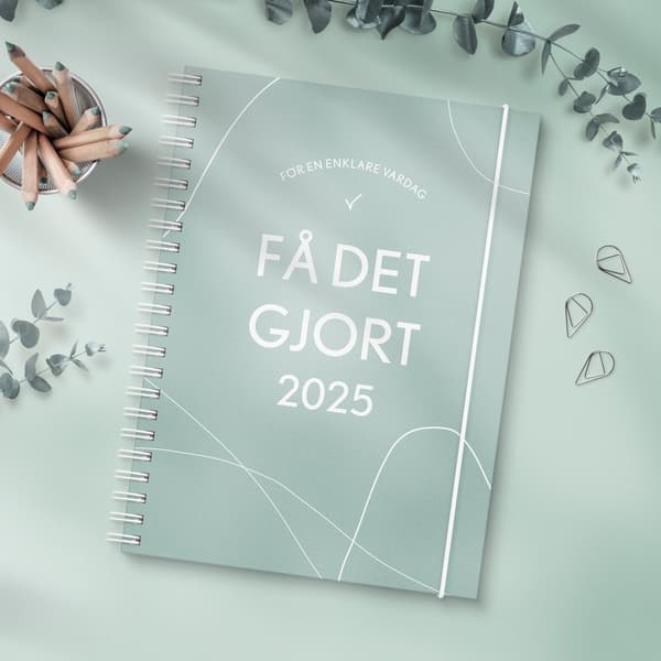 Kalender 2025 Get it done grøn