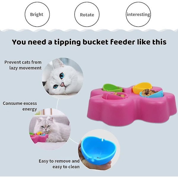 Långsam utfodringspussel för hundar, hundmatskål, slow feeder hundmatskål, husdjursskål för långsam utfodring, hundspel